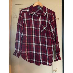 Torrid Red Plaid long sleeve 1 used